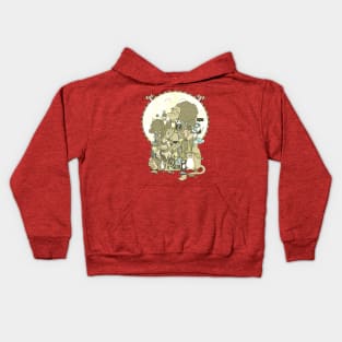 King of the Jungle Gym Kids Hoodie